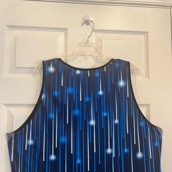 Women Plus Size Elegant Royal Blue Evening Cocktail Formal Party Summer Dress22W - Picture 10 of 10